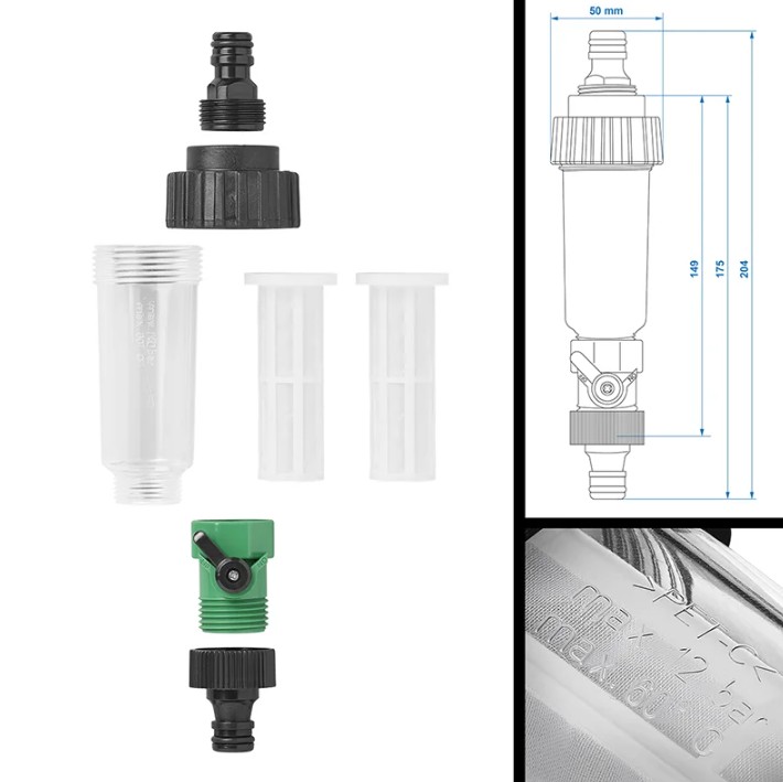 Wasserfilter mit Ersatzfilter