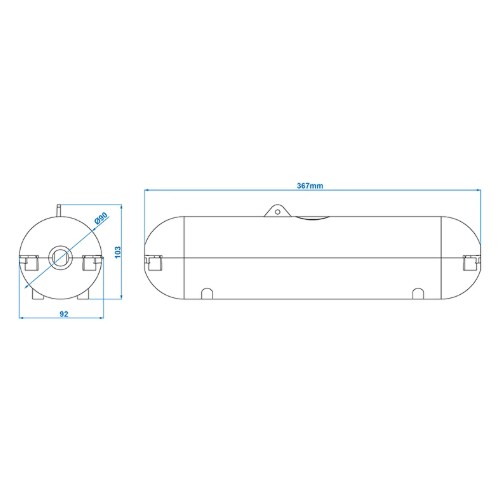 Sicherheitsbox für CEE Stecker ROT