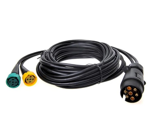 Kabelsatz- Kabelbaum - 5Meter- mit Stecker 7-polig - Bajonett