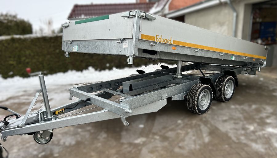 4020 Dreiseiten Kipper elektr. Pumpe Rampen