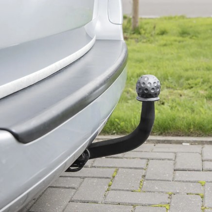 Abdeckkappe Golfball-Form Schwarz