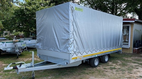 4020 Hochlader mit Plane & Rampen